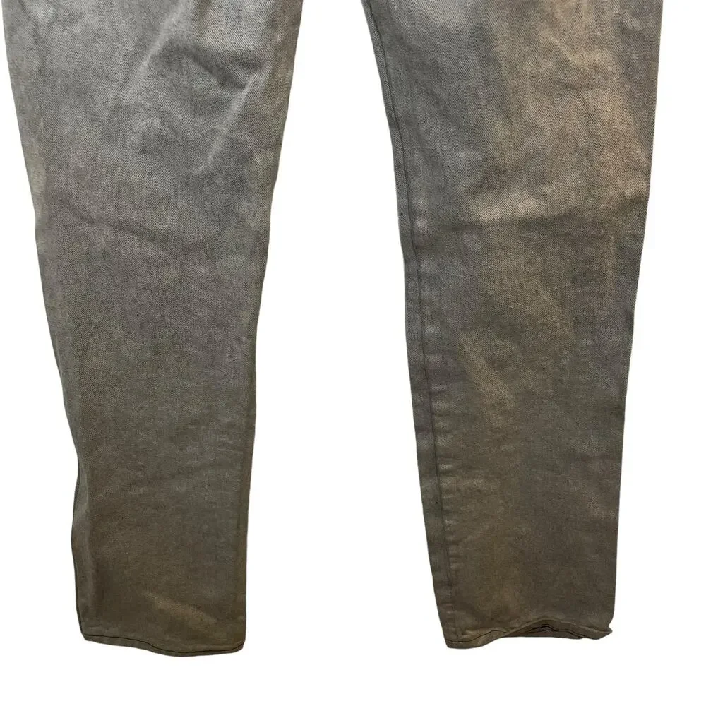 Vintage 70s/80s Gray Stone Wash Wrangler Jeans Straight Leg Mens Size 30x34